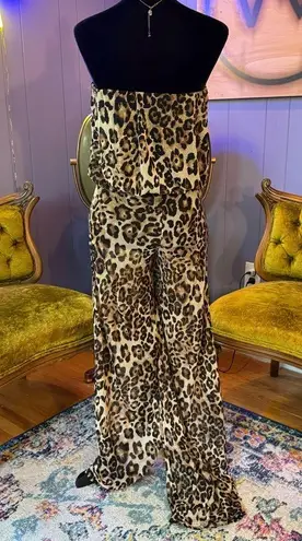 Vintage Y2K Leopard Print Semi