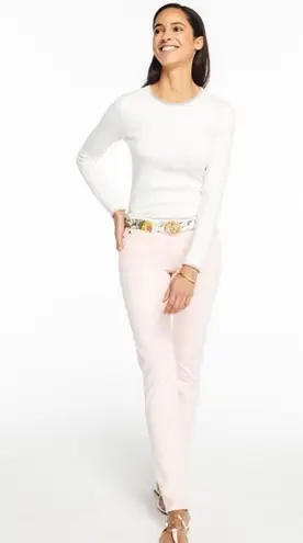 J. McLaughlin Lexi Soft Petal Pink Jeans sz 2