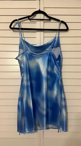 H&M Tie Detail Satin Dress