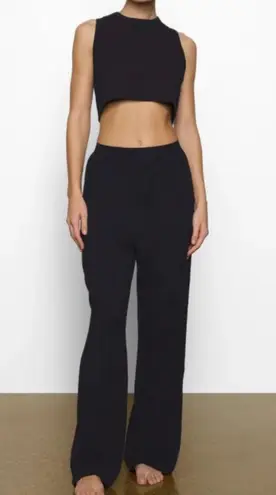 SKIMS BOYFRIEND LOOSE PANTS ONYX