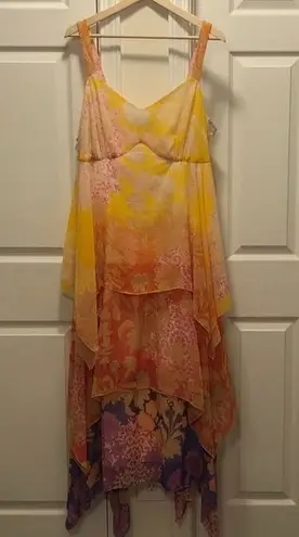 Antthony Original Designs Maxi Dress Yellow Size 1X
