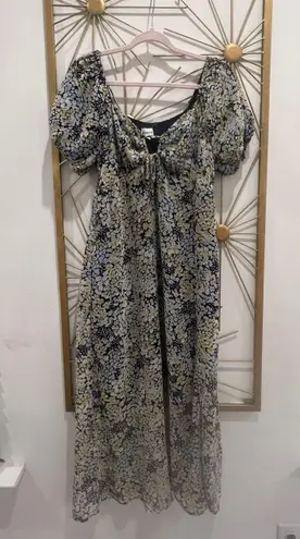 &merci Floral Maxi Dress