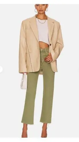 RE/DONE NWT 70s Ultra High Rise Stove Pipe Straight Leg Jeans 27 Washed Sage