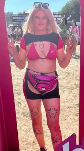 Absolutely Waved 4-Piece Nike Reworked Rave/Festival Set