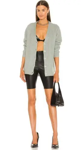 ALLSAINTS ππ Leanne Wool & Alpaca Blend Cardigan ~ Green Bay Sage Green XS NWT