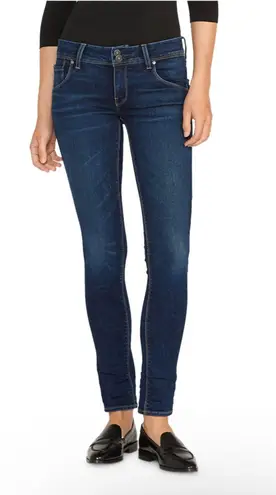Hudson Collin Mid-Rise Skinny Jeans 25
