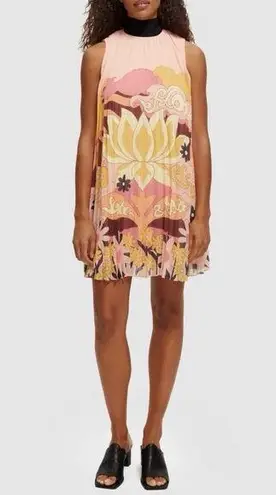 Scotch & Soda | Bow Pleated Mini Dress, Size 36 (US6)