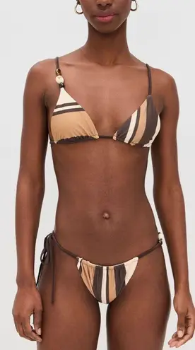 Shopbop SIR. Mahogany String Triangle Bikini  - Image 1