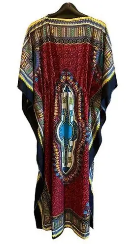 ACE Fashion drawstring full length swim coverup with head wrap