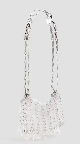 Paco Rabanne RABANNE Nano 1969 Crystal-embellished PVC Shoulder Bag