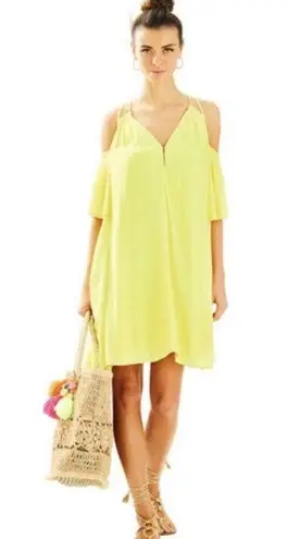 Lilly Pulitzer Sunny Shoulder Bellamie Dress Size Large