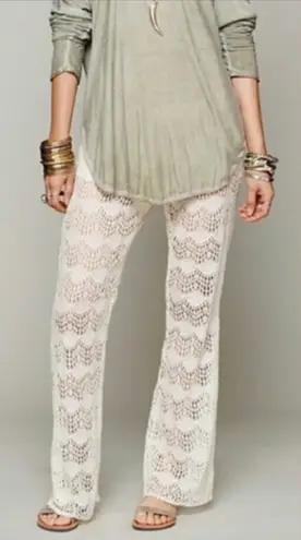 Jen's Pirate Booty Jen’s pirate booty Cream Lace Pants Small