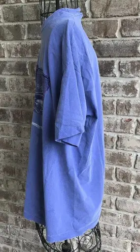 Fripp Island SC T Shirt Dolphins Ocean Vintage 90s Blue Size M