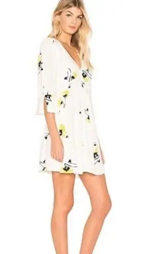 Free People  time on my side floral babydoll dress