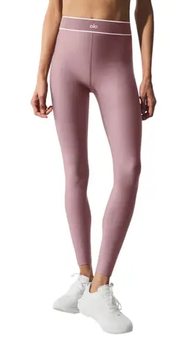 Alo Yoga Airlift High-Waist Alignment Legging Smoky Quartz/White XXS