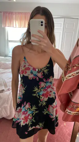 Lucy Love Black And Floral Sundress