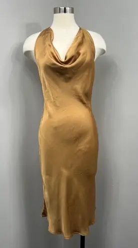 Young Fabulous and Broke  Gold Rebel Dress