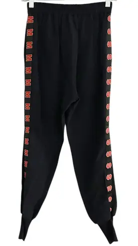 Stella McCartney blue orange Side Stripe letters joggers size 0