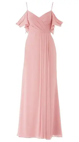 Watters Blush Aldridge Gown Pink Size 4