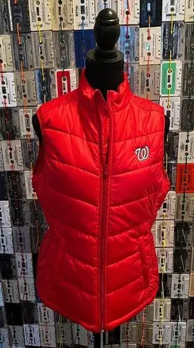 Washington Nationals Vest Red Size M