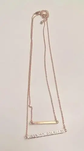 The Bar Set of 2 necklaces