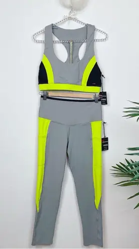 n:philanthropy Carlisle Sports Bra & Kerwin Legging Exercise Running Set NWT
