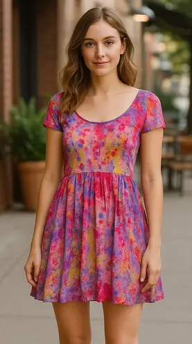 Somedays Lovin Dress Keyhole Back Babydoll