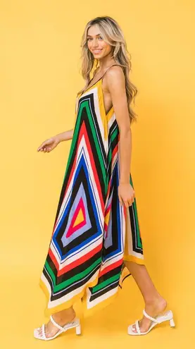 Jealous Tomato SOMEONE YOU LOVED HANKY DRESS Boho Hippie Size Small S