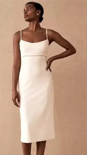 BHLDN Sachin Babi Kinzie Ivory Midi Dress 10