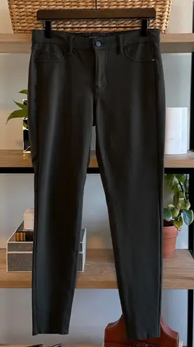 Liverpool Jeans Company Liverpool Mid-Rise Madonna Peat Green Ponte Knit Jegging Legging Pants, 8/ 29