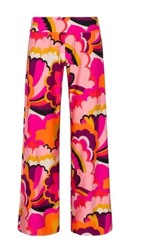 Trina Turk NEW  Fan Faire Swim Pant Cover Up Pull On Wide Leg Size Medium $162