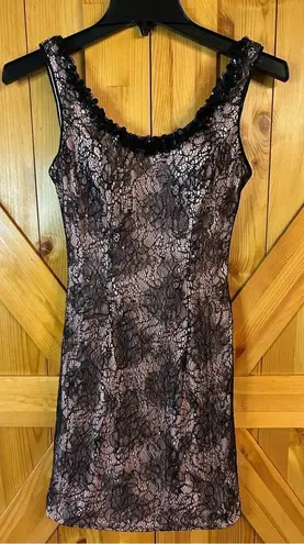 Sean Collection  Lace Mini Dress Size 2 (8318) - Image 1