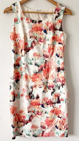 LK Bennett L.K. Bennett Roxette Sleeveless Sheath Dress in Floral Multicolor
