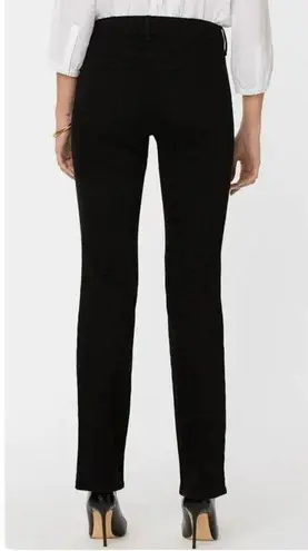 NYDJ Women's Jeans 8 Marilyn Straight Leg Black Stretch Slimming Lift Tuck