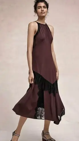 Moulinette Soeurs Anthropologie Janie Halter Dress Size 4