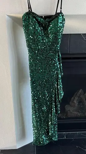 Dress the Population Alexis Sequins Sleeveless Dress