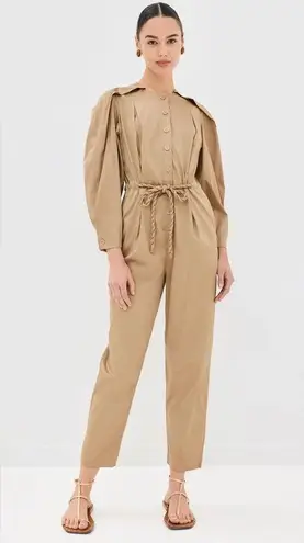 Farm Rio Brown Raglan Sleeve Jumpsuit XL