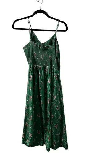 Rebecca Taylor  Green Nouveau Ballet Dress floral green size 4 100% silk dress