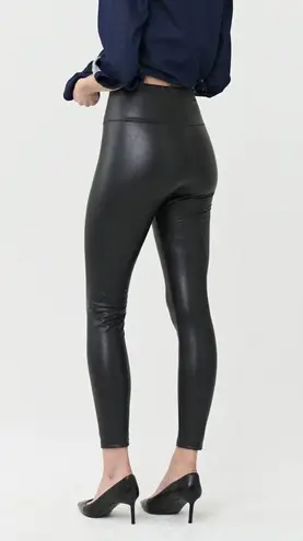 3 x 1 Coco Vegan Leather Legging Black Size Large