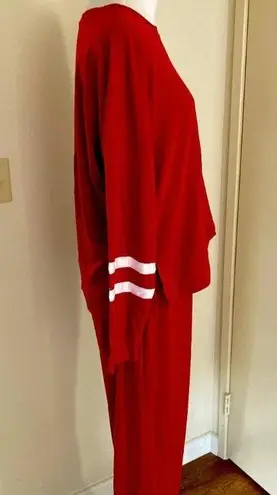 Women’s Loungewear Sweatsuit Sets Red Size L