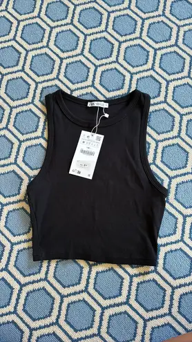 ZARA Basic Rib Tank Top