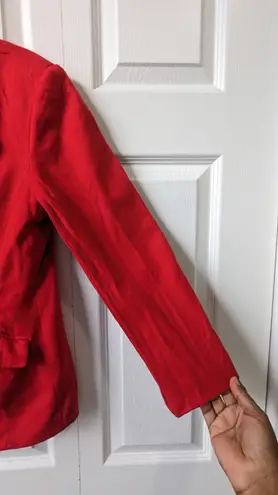 Pendleton red blazer jacket