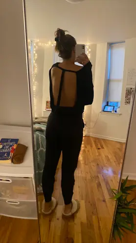 Forever 21 Long Sleeve Backless Workout Shirt