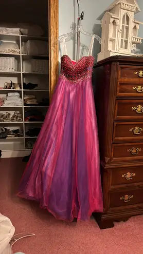 Mon Cheri Le Gala Prom Dress