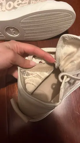 Chloé 🆕 Chloe | Lauren Lace Sneaker Hightop Cream 35 New