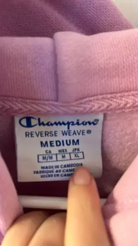 Champion Reverse Weave Cropped Hoodie