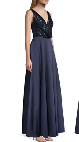 NEW Dresses Sachin & Babi Midnight Bella Sequin Formal Gown