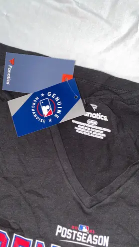 Fanatics T-shirt Atlanta Braves 2021 Postseason Chase the Pennant Sz medium NWT