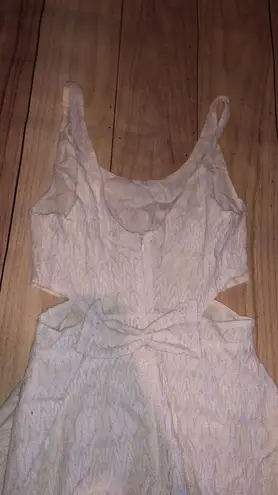 Bethany Mota Lace White Summer Dress