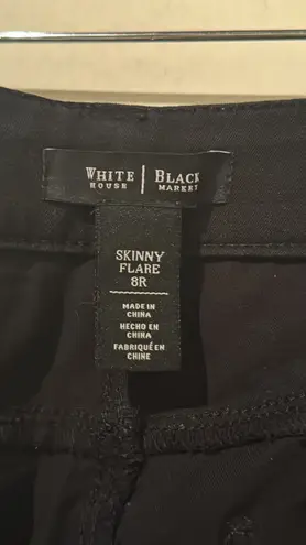 White House | Black Market  high-Rise Sculpt Skinny Flare Jeans size 8